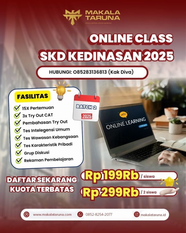 skd kedinasan 2025