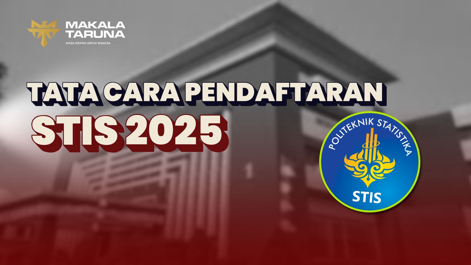 Cara Daftar Kedinasan STIS