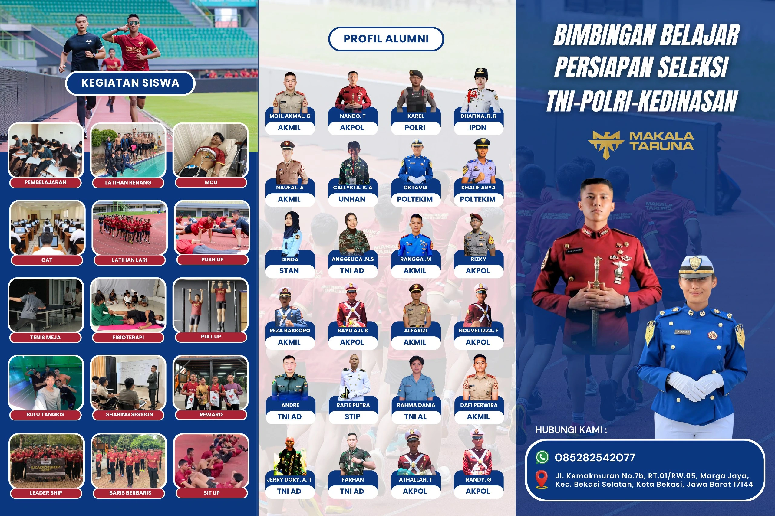 Bimbel TNI, POLRI, KEDINASAN