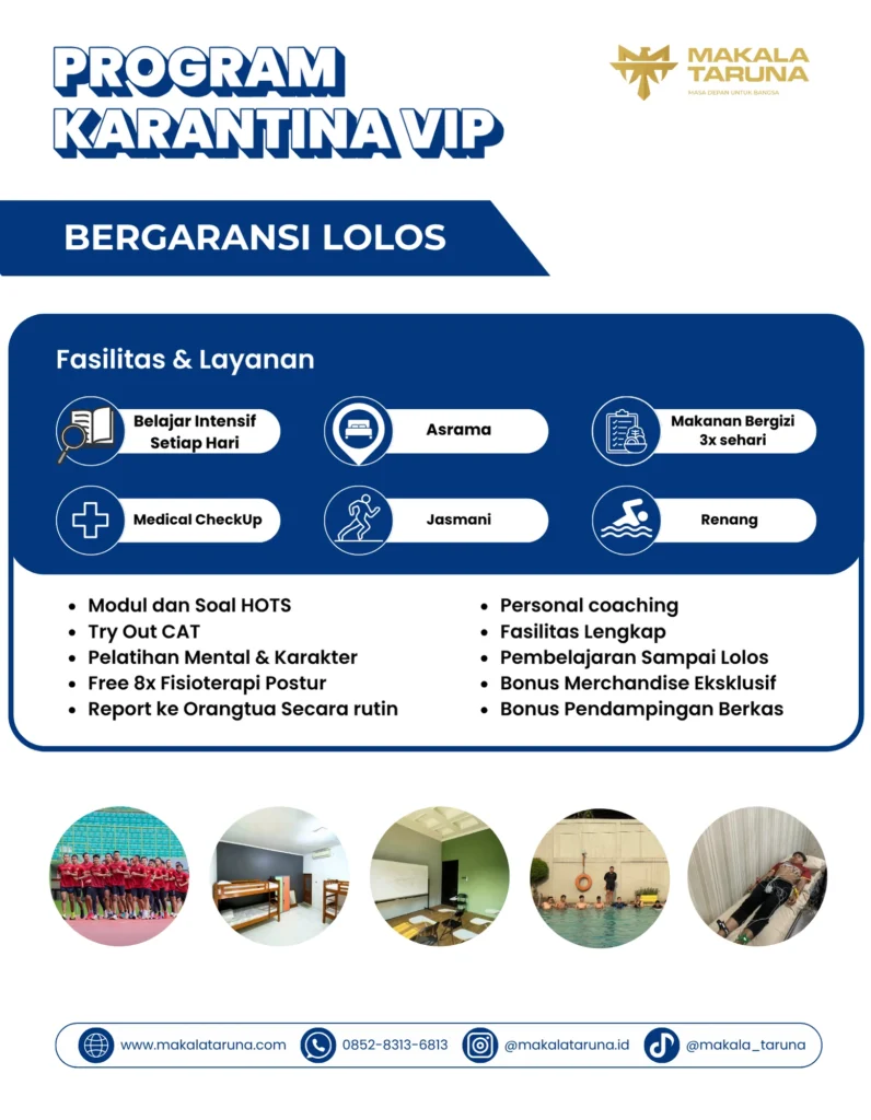 Program Bimbel Karantina VIP
