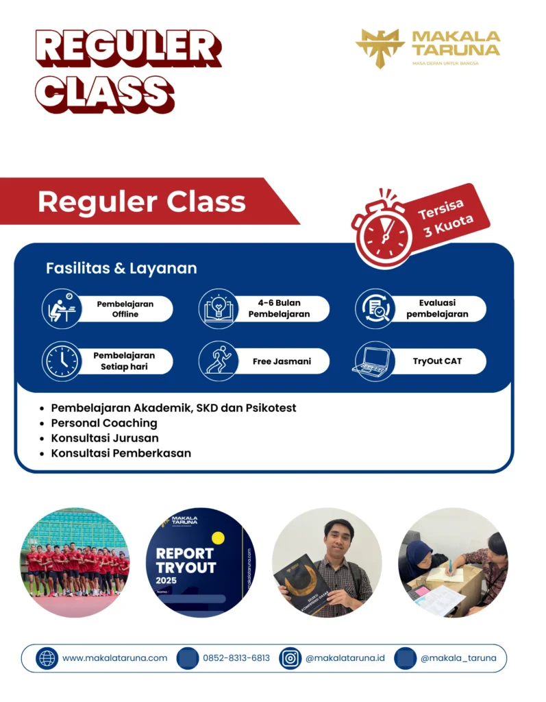 harga bimbel tni polri