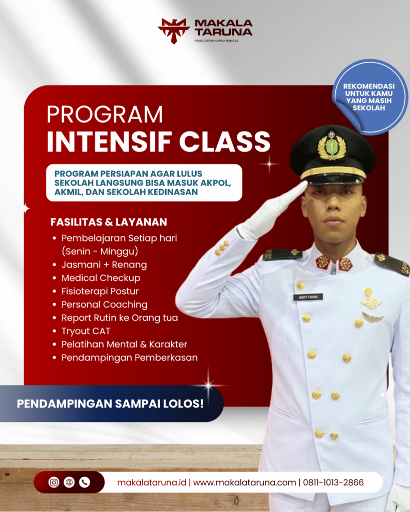 bimbel tni polri dan sekolah kedinasan
