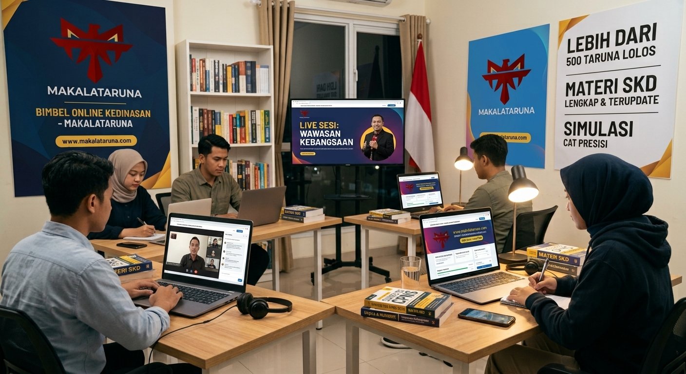 bimbel online kedinasan