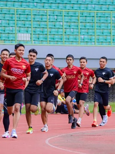 Latihan di Stadion
